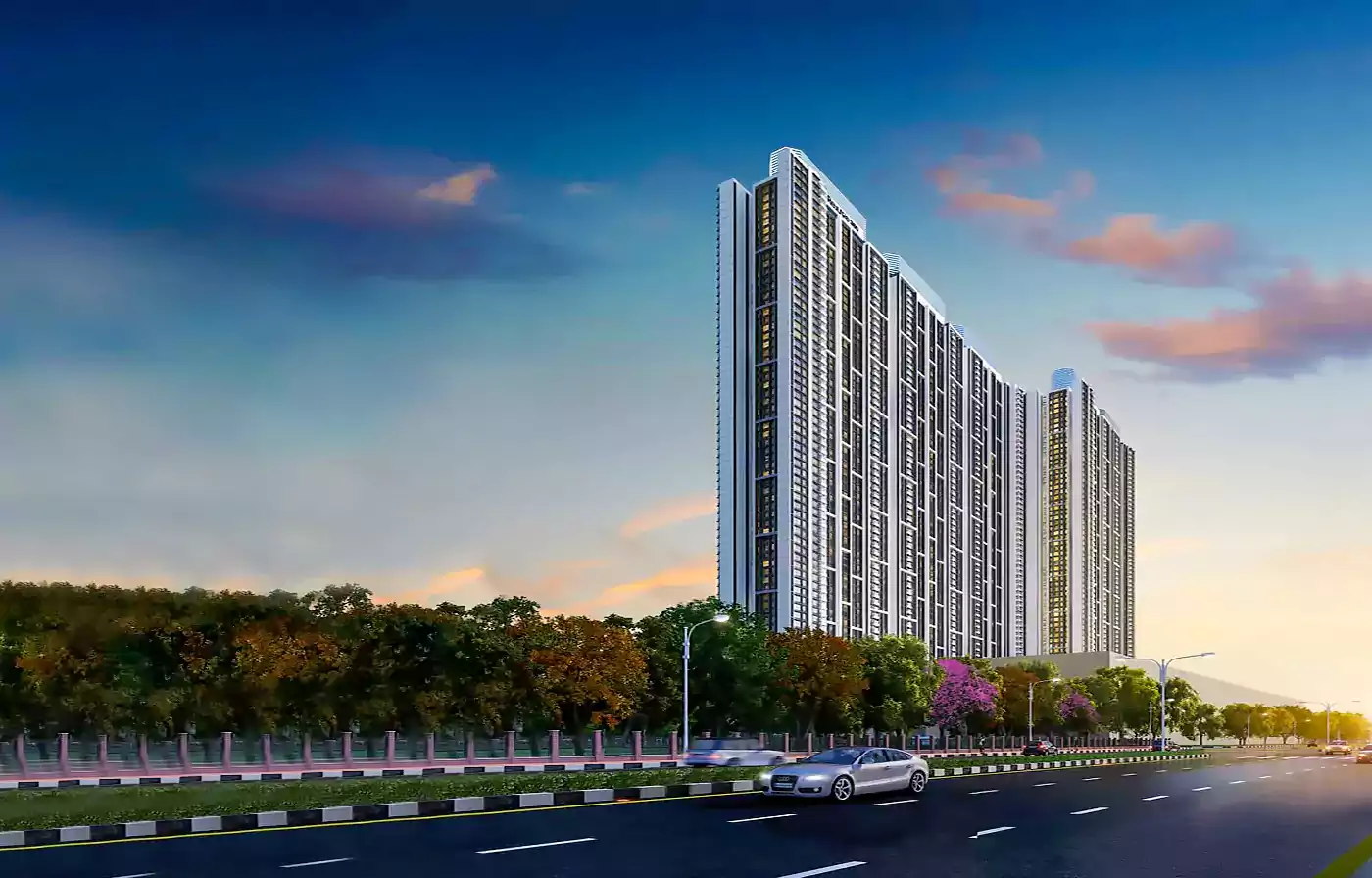 L&T Evara Heights, Thane West  West